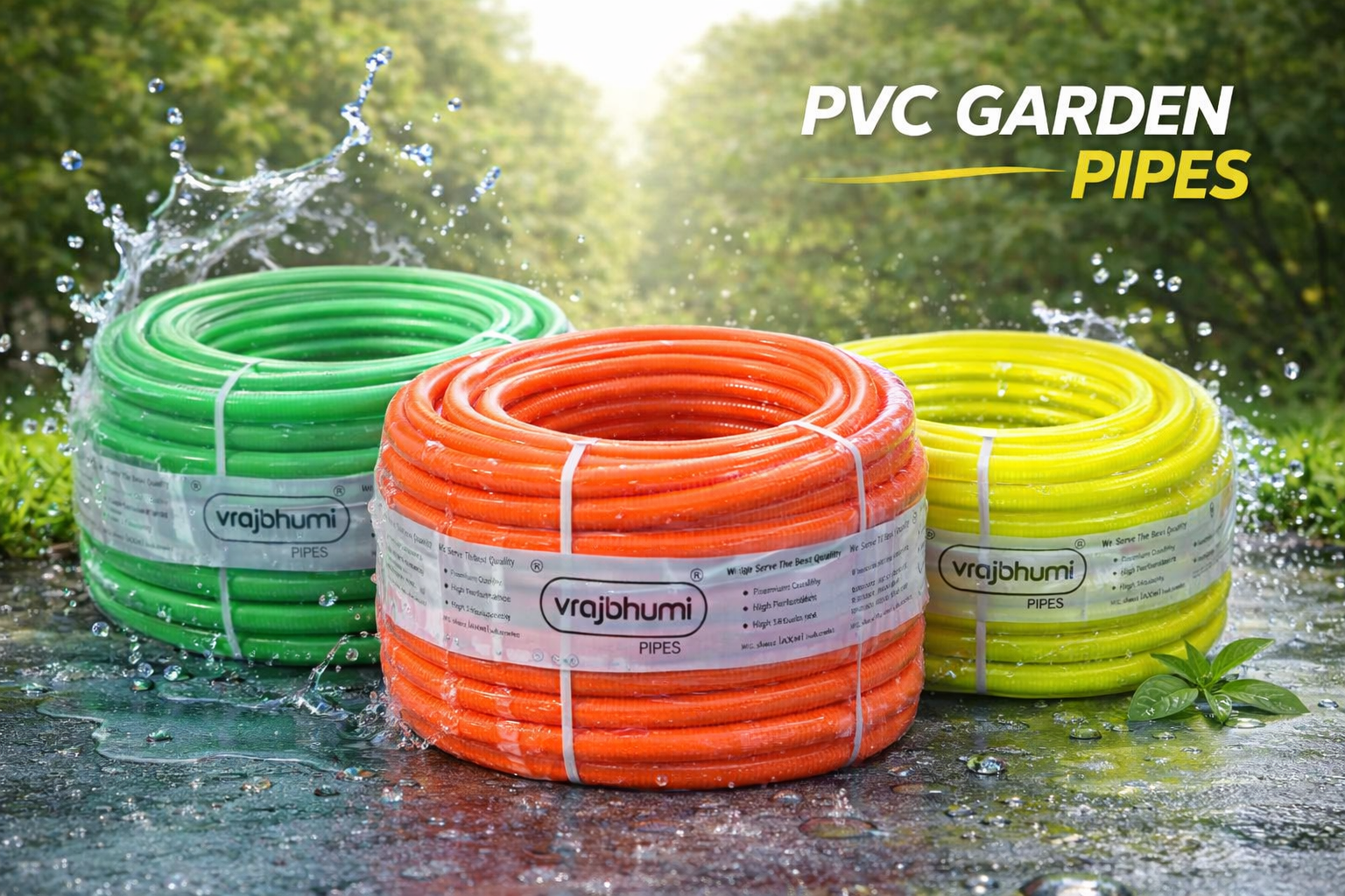 PVC Garden Pipes